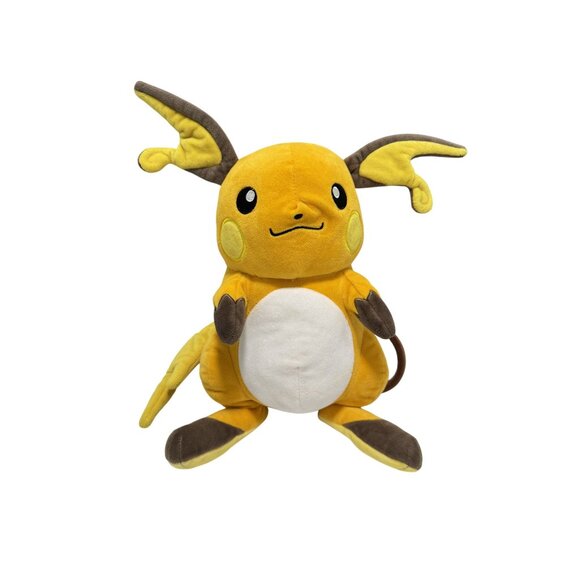 Official Raichu Pokemon Plush Stuffed Animal Toy Nintendo 2020 Game Freak - Picture 1 of 6